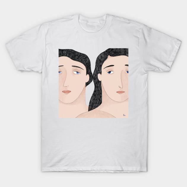 Love Symmetry T-Shirt by burcuandthethings